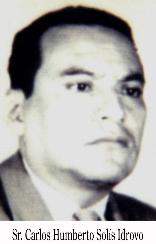Sr. Carlos Humberto Solís Idrovo.